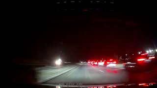 Close Call! Driver Peeks Out of Blind Intersection