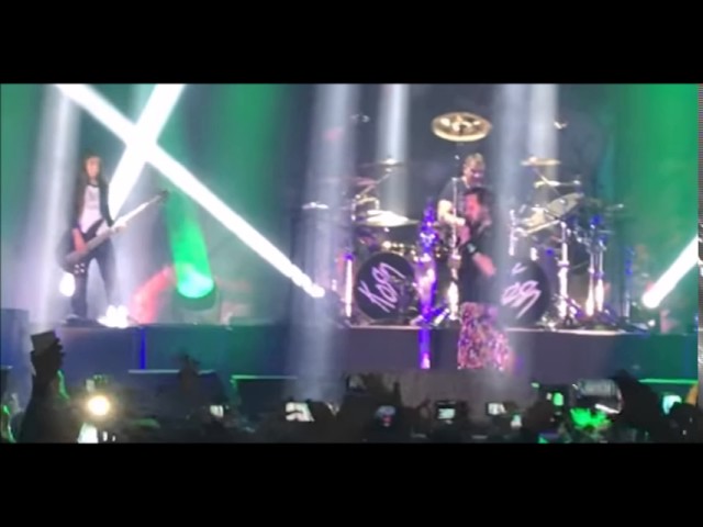 Watch 12 year old Tye Trujillo plays with KORN for first time in Bogota! on YouTube Watch 12 year old Tye Trujillo plays with KORN for first time in Bogota! on YouTube