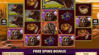 GRIZZLY'S GOLD Video Slot Game with a WILD TRAIL FREE SPIN BONUS screenshot 2