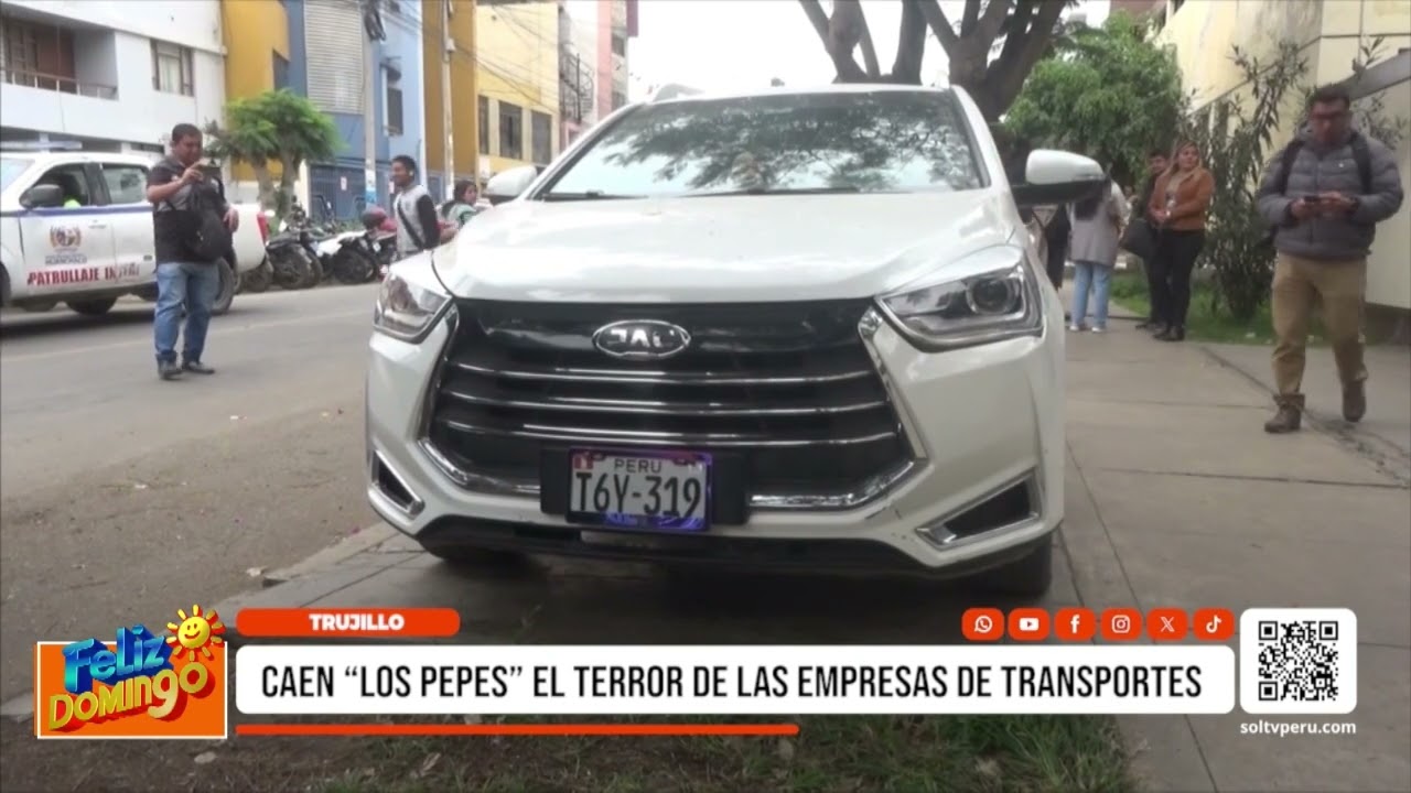 Trujillo: caen “Los Pepes”, el terror de las empresas de transporte