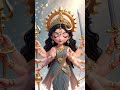 Navratri Day 3 – Cute Maa Chandraghanta 🥰🔔🌙 #shorts