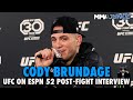 Cody Brundage Reacts to Historic Second Slam Knockout at UFC Austin