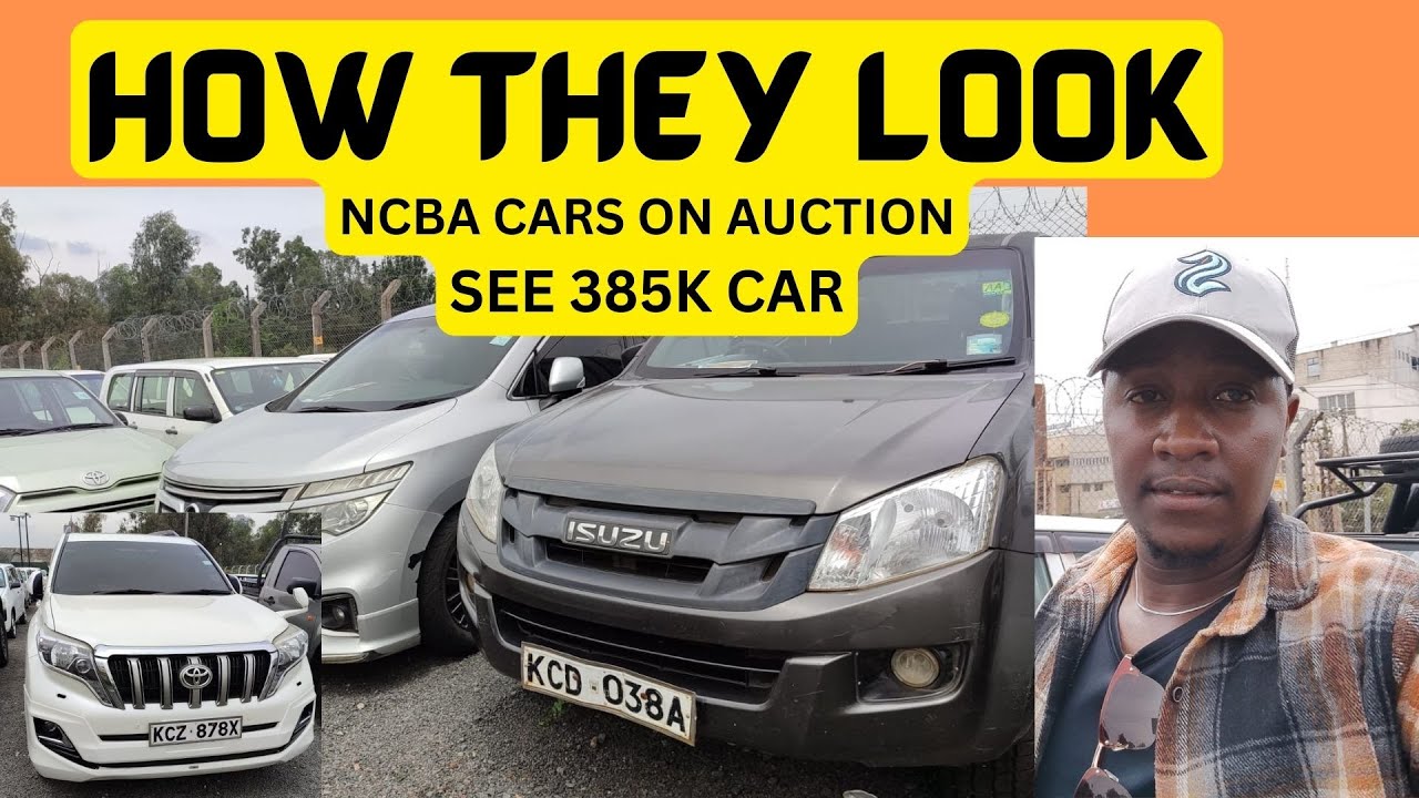 HOW NCBA bank cars on Auction Look. See 385k Vehicle. PAMURICK SHOW