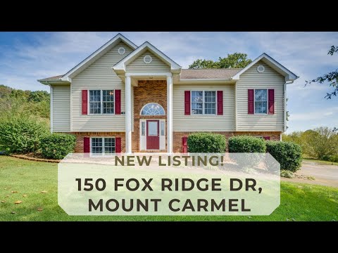 150 Fox Ridge Dr, Mount Carmel, TN home video tour