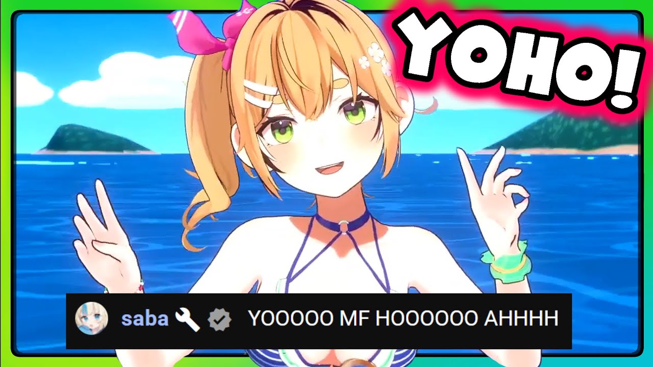 Dooby breaks chat when she takes off her diving suit - Summer Outfit