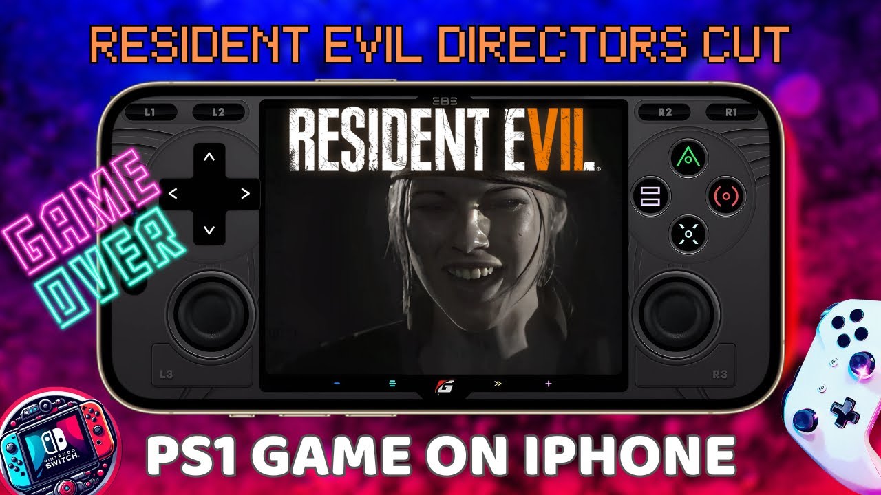 Emugames Resident Evil Directors Cut Gameplay iOS Playstation 1 Emulator ...