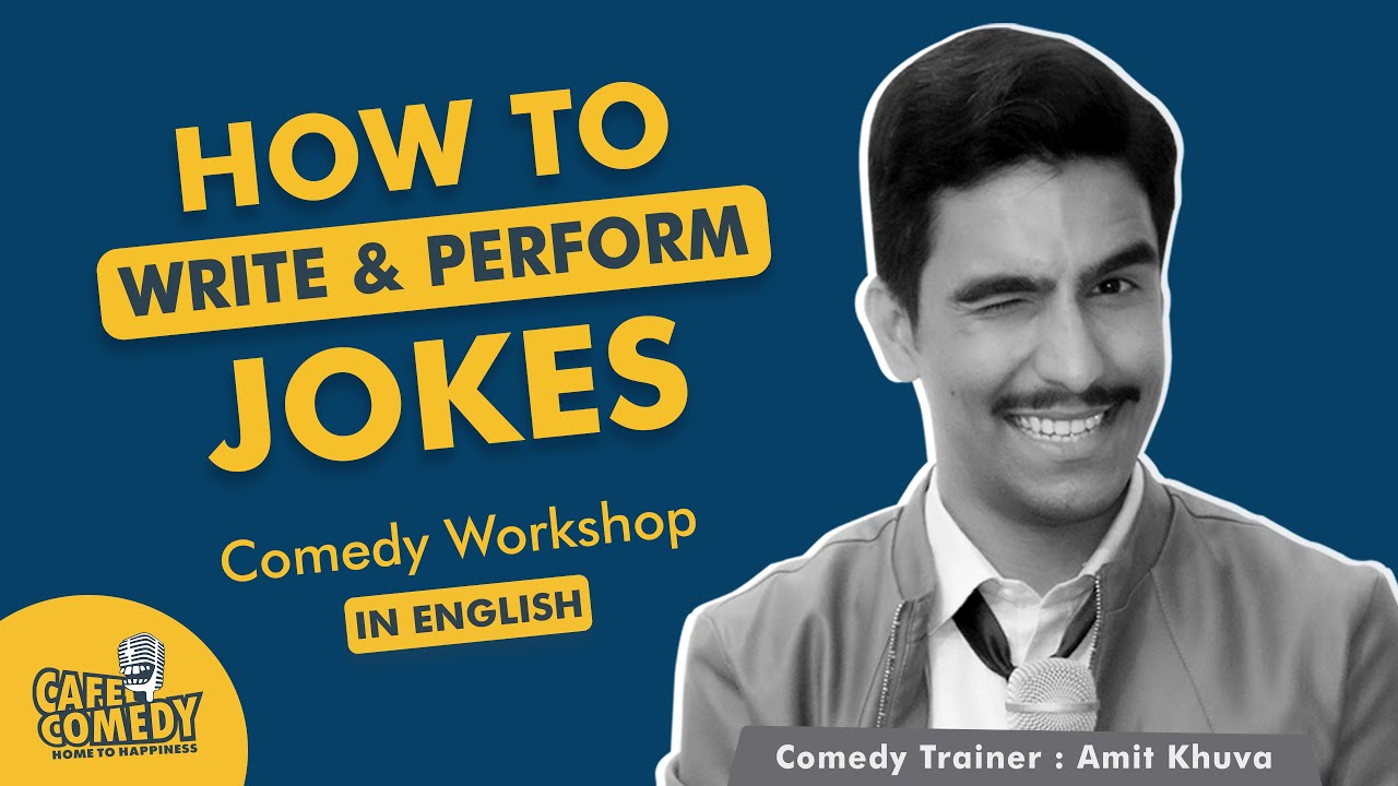Comedy Workshop In ENGLISH  |  How To Write & Perform Jokes  |  Cafe Comedy