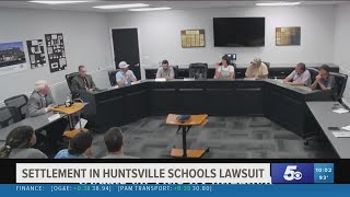 Huntsville School Board holds special meeting to discuss possible sexual assault lawsuit settlement