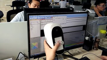 CS-600 connecting with color matching software