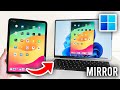 How To Screen Mirror iPad To Laptop &amp; PC - Full Guide