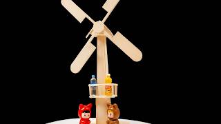 Build a Popsicle Stick Windmill – Fun DIY Project for Kids | Stick Crafts