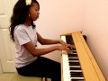 Alicia Keys Rihanna Toccata in G on piano by Alexis 11yr old hip hop black girl