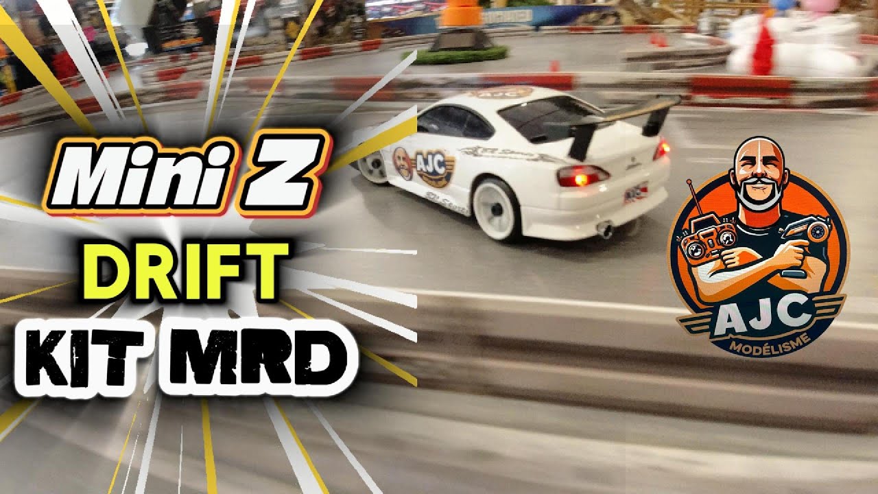 Mini Z Convertion drift avec le Kit MRD | Quelques tours de piste avec AJC Modélisme 
