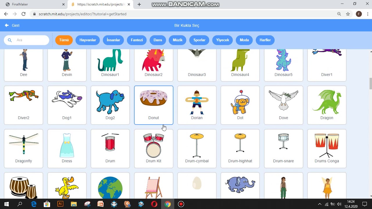 Bilişim Teknolojileri Scratch Programı Başlangıç Videosu - YouTube
