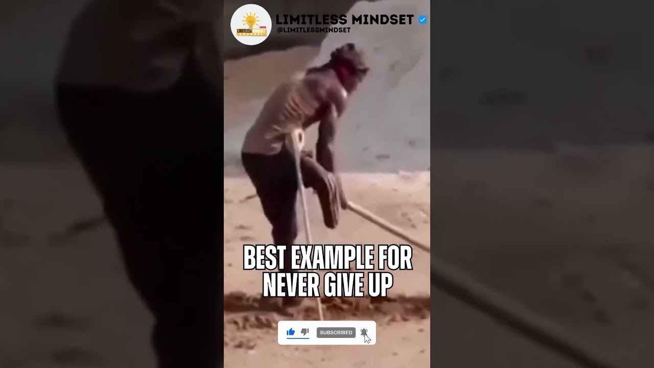 “NEVER GIVE UP 💪 | The Best Real-Life Example of Perseverance”