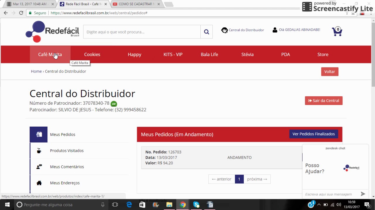 COMO FAZER LOGIN NA REDE F CIL YouTube