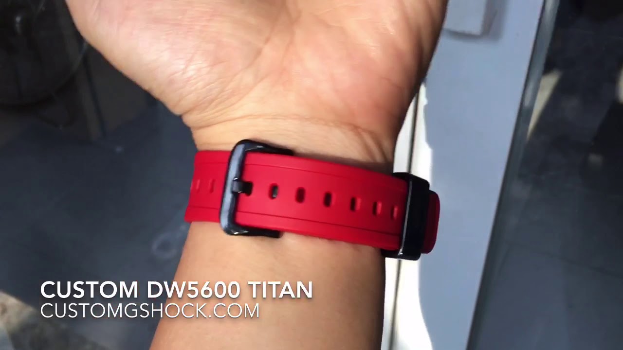 DW5600BB-1 custom Titanium Camo bezel !!