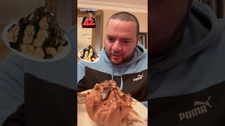 FOOD REVIEW 133 - 🇮🇹 Mom n GFs homemade Profiterole 🍫🌰= 97 @mcdavid97 🔥🔥🔥