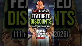 GTA Online Weekly Update | Featured Discounts (LAST CHANCE) #shorts #gtaonline #gtaupdate