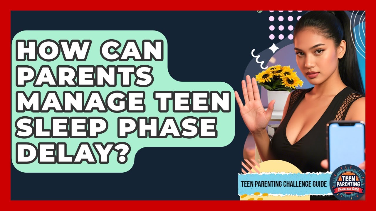 How Can Parents Manage Teen Sleep Phase Delay? - Teen Parenting Challenge Guide