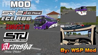 Update!!! Mod  Legacy Sr2 XHD ECE R66 By : WSP Mod   Livery || Bussid V3.0