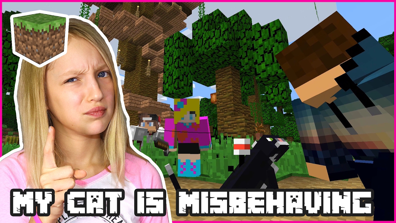 roblox download My Cat is Misbehaving / Minecraft Realm