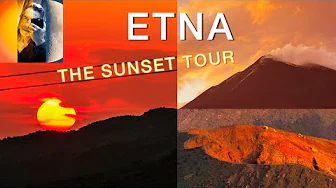 ETNA Volcano Magical Sunset Tour Sicily 4K