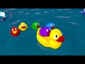 Rubber Ducks at the Swimming Pool - Nursery Cartoon Animation Video - chim chim kids