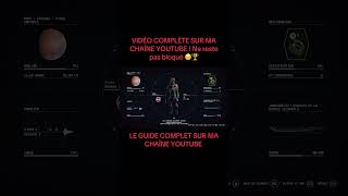 Starfield/PS5 PRO- VIDÉO COMPLÈTE SUR MA CHAÎNE YOUTUBE ! Ne reste pas bloqué 😉🏆 #news #starfield