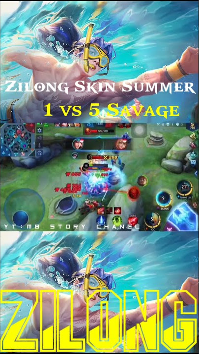 Story Wa Skin Summer Zilong Savage | Mobile Legends