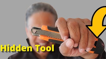 HIDDEN TOOL in a Utility Knife