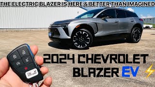 FIRST EVER 2024 Chevrolet Blazer EV RS: All new features \& Full Review