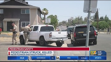 Pedestrian dies after being hit by vehicle in east Bakersfield