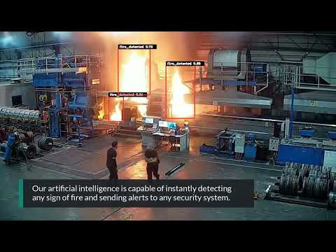 🧠 Fire detection algorithm to prevent any company disasters.