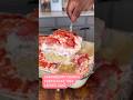 The BEST Strawberry Tres Leches! #cakerecipe #dessertrecipe
