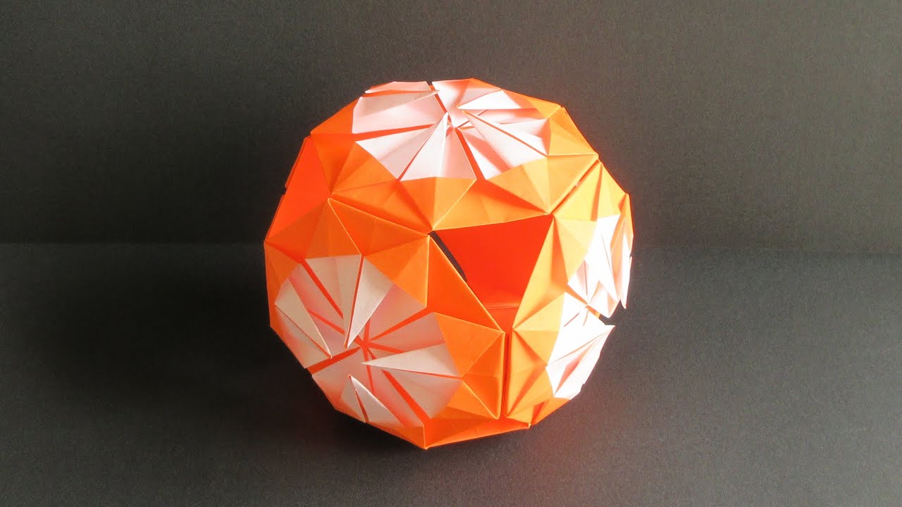 折り紙】くす玉【origami】 - YouTube