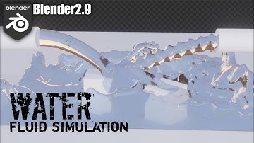 Blender 2.9: How to make fluid simulation