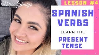 🔸HOW to conjugate VERBS in SPANISH - Spanish Lesson 4