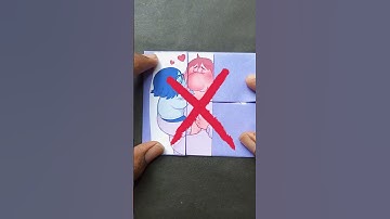 insideout2 magic paper folding puzzle  fun #art #insideout2 #craft