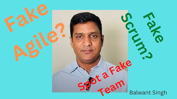 Is not your team a "Fake Agile Team" ??