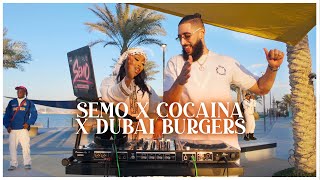 Semo x Cocaina x Dubai Burgers | Amapiano Freestyle Dubai 🔥🏜️
