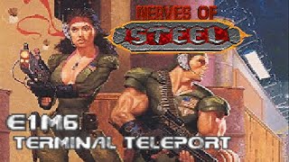 Nerves of Steel (Doom II Mod) - E1M6: Terminal Teleport (100%) [GZDoom + Vanilla Essence]