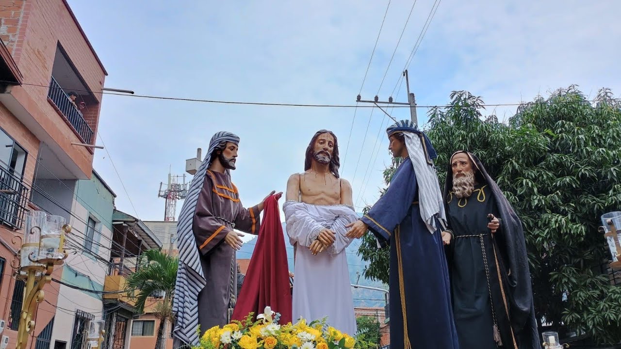 Viernes Santo Viacrucis  2024 (Parroquia Nuestra Señora del Rosario (Umeris Christi Grupo Cargueros)