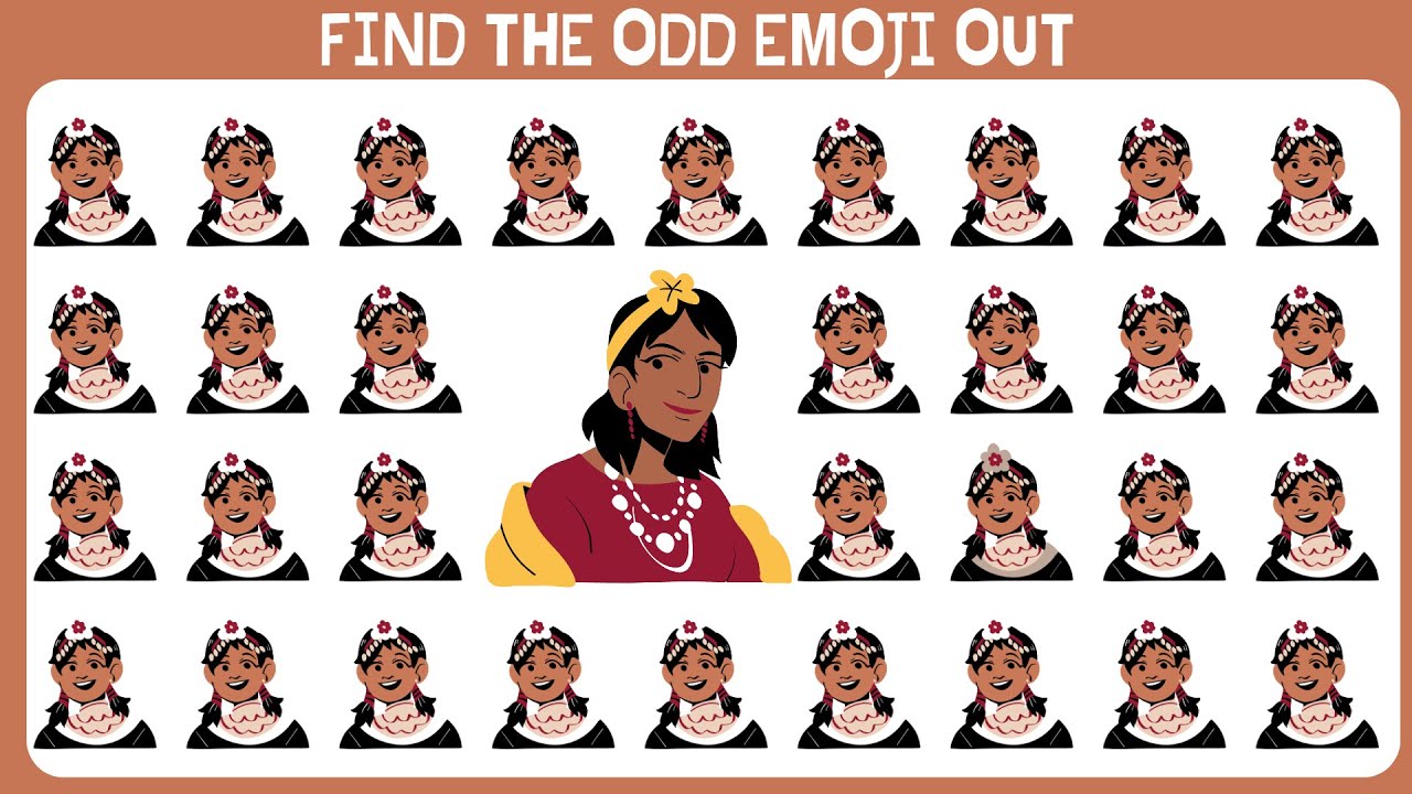 Find The Odd Emoji Out lady | Very difficult level by odd1out | Find The Odd Emoji Out | Emoji