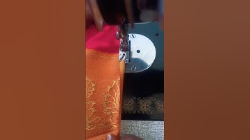 how to stitch pico for saree corner #shortsfeed