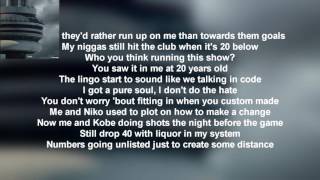 Drake  Hype Views From 6 Views [LYRICS]