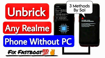 How To Unbrick Flash Realme Phone Without PC |Fix The Current Image(boot/recovery)Has Been Destroyed