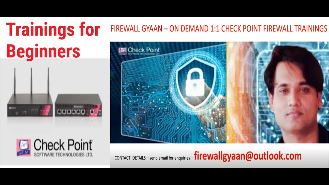 Check Point Firewall Trainings for Beginners Part 2 : Learn Check Point ...