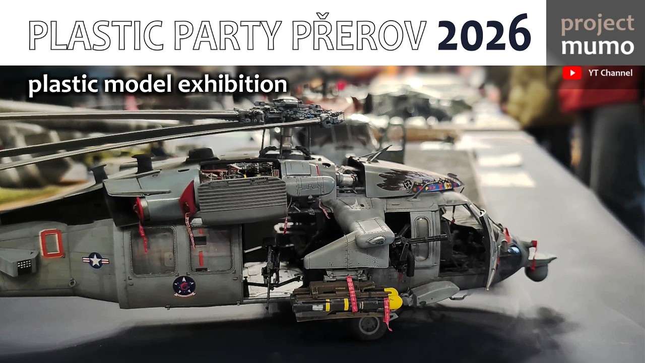 PLASTIC PARTY PŘEROV 2026 | Výstava plastikových modelů