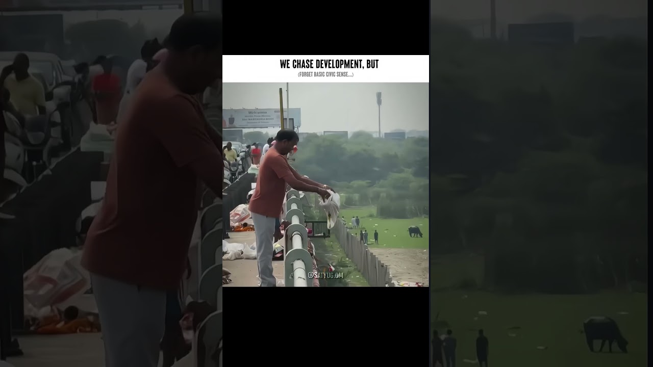 Forget Basic civic sense💔 